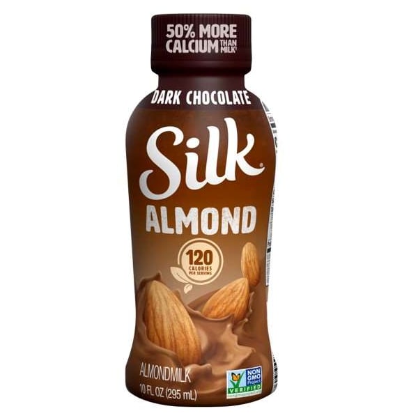 milk♪ Silk Silk Aseptic Dark Chocolate Almond Milk 10 fl. oz